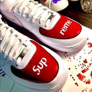 Nike Custom AF1 Supremes